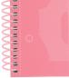 Preview: Oxford spiralbuch kariert 5mm a4+ 400117272 pastellrosa 80 blatt - Oxford-400117272-8412771028190-02.jpg