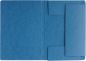 Preview: Pagna gummibandmappe a4 24007-02 blau 3 klappen - Pagna-24007-02-4013951004955