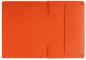 Preview: Pagna gummizugmappe a4 24007-12 orange 3 klappen - Pagna-24007-12-4013951007864-02.jpg