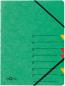 Preview: Pagna fächermappe easy a4 24061-03 grün 7 fächer - Pagna-24061-03-4013951003514