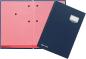 Preview: Pagna unterschriftenmappe de luxe a4 24202-02 blau 20-teilig - Pagna-24202-02-4013951000988