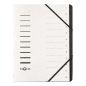Preview: Pagna fächermappe office a4 40059-08 weiss 1-12 - Pagna-40059-08-4013951014664