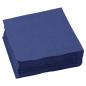 Preview: Papstar rvietten 33x33cm pap86973 3-lagig, dunkelblau, 50 stk. - Papstar-pap86973-4002911688120
