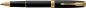 Preview: Parker rollerball f 1931518 sonnet mattschwarz gold - Parker-1931518-3501179315188