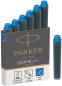 Preview: Parker gelmine quink mini 1950409 blau 6 stück - Parker-1950409-3501179504094