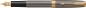 Preview: Parker füllfederhalter f 2213680 sonnet grey gt - Parker-2213680-3026982136800