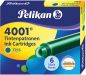 Preview: Pelikan tintenpatronen tp/6 300087 grün 6 stück - Pelikan-300087-4012700300089
