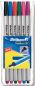 Preview: Pelikan fineliner 0,4mm 96/6 6 farben, etui - Pelikan-96-6-4012700940650