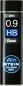 Preview: Pentel bleistiftmine ainstein 0.9mm c279-hbo schwarz/36 stück hb - Pentel-c279-hbo-4902506269393