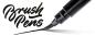 Preview: Pentel pocket brush pen gfkp3-no grau - Pentel-gfkp3-no-0884851034205-02.jpg