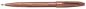 Preview: Pentel faserschreiber sign pen 2.0mm s520-e braun - Pentel-s520-e-3474370520050