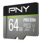 Preview: Pny micro-sdxc pro elite 64gb p-sdu64gv31100pro-ge uhs-i u3 a1 & adapter - Pny-p-sdu64gv31100pro-ge-0751492625744-03.jpg
