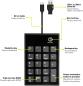 Preview: Port numeric keypad wired 900801 usb-c/usb-a, pc/mac - Port-900801-3567049008017-03.jpg