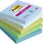 Preview: Post-it block super sticky oasis 654-5ss-oas 5-farbig, 5x90 blatt 76x76mm - Post-it-654-5ss-oas-4054596924284