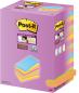 Preview: POST-IT Super Sticky Tower 127x76mm 655-16SS-COL farbig 16x90 Blatt