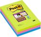 Preview: Post-it block super sticky 102x152mm 660-3ssuc 3-farbig ass.,3x90bl.,liniert - Post-it-660-3ssuc-0051135813324