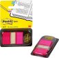 Preview: Post-it index tabs 25,4x43,2mm 680-21 pink/50 tabs - Post-it-680-21-0021200707582