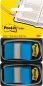 Preview: Post-it index 2er set 25,4x43,2mm 680-b2 blau 2x50 stück - Post-it-680-b2-0051141920603