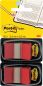 Preview: Post-it index 2er set 25,4x43,2mm 680-r2 rot 2x50 stück - Post-it-680-r2-0051141919638
