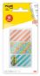 Preview: Post-it index geo collect. 23,8x43,2mm 682-geo3 orange, blau 60 index - Post-it-682-geo3-0076308150310
