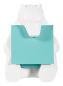 Preview: Post-it z-notes bear dispenser 76x76mm bear-330 aquawave - Post-it-bear-330-8887862041899