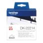 Preview: Ptouch endlos-etiketten 12mmx30.48m dk-22214 ql-500/550 papier rolle - Ptouch-dk-22214-4977766628525-02.jpg