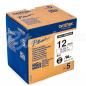 Preview: Ptouch band, high-grade schwarz/klar hge-131 12mm/8m 5 stück - Ptouch-hge-131-4977766684576