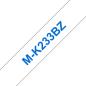 Preview: Ptouch band, nicht lam. blau/weiss m-k233bz zu pt-65/75/85/110 8m x 12 mm - Ptouch-m-k233bz-4977766625043-02.jpg