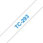 Preview: Ptouch band, laminiert blau/weiss tc-293 pt-3000 9 mm - Ptouch-tc-293-4977766050814-02.jpg