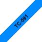 Preview: Ptouch band, laminiert schwarz/blau tc-591 pt-3000 9 mm - Ptouch-tc-591-4977766050746-02.jpg