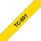 Preview: Ptouch band, laminiert schwarz/gelb tc-691 pt-3000 9 mm - Ptouch-tc-691-4977766050753-02.jpg