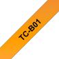 Preview: Ptouch band,lam.,fluor. schw./orange tc-b01 pt-3000 12 mm - Ptouch-tc-b01-4977766050937-02.jpg