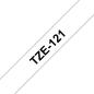 Preview: Ptouch band, laminiert schwarz/klar tze-121 pt-1280vp 9 mm - Ptouch-tze-121-4977766684781-02.jpg
