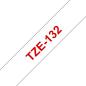 Preview: Ptouch band, laminiert rot/klar tze-132 pt-1280vp 12 mm - Ptouch-tze-132-4977766684842-02.jpg