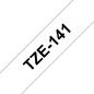 Preview: Ptouch band, laminiert schwarz/klar tze-141 pt-2450dx 18 mm - Ptouch-tze-141-4977766684934-02.jpg