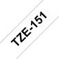 Preview: Ptouch band, laminiert schwarz/klar tze-151 pt-2450dx 24 mm - Ptouch-tze-151-4977766684996-02.jpg