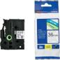 Preview: Ptouch band, laminiert schwarz/klar tze-161 pt-3600 36 mm - Ptouch-tze-161-4977766685023