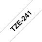 Preview: Ptouch band, laminiert schwarz/weiss tze-241 pt-2450dx 18 mm - Ptouch-tze-241-4977766685306-02.jpg