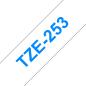 Preview: Ptouch band, laminiert blau/weiss tze-253 pt-2450dx 24 mm - Ptouch-tze-253-4977766685498-02.jpg