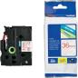 Preview: Ptouch band, laminiert rot/weiss tze-262 pt-3600 36 mm - Ptouch-tze-262-4977766685573