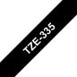 Preview: Ptouch band, laminiert weiss/schwarz tze-335 pt-1280vp 12 mm - Ptouch-tze-335-4977766685733-02.jpg