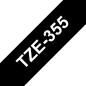 Preview: Ptouch band, laminiert weiss/schwarz tze-355 pt-2450dx 24 mm - Ptouch-tze-355-4977766685856-02.jpg