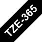 Preview: Ptouch band, laminiert weiss/schwarz tze-365 pt-3600 36 mm - Ptouch-tze-365-4977766698009