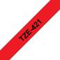 Preview: Ptouch band, laminiert schwarz/rot tze-421 pt-1280vp 9 mm - Ptouch-tze-421-4977766685887-02.jpg
