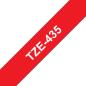 Preview: Ptouch band, laminiert weiss/rot tze-435 pt-1280vp 12 mm - Ptouch-tze-435-4977766686297-02.jpg