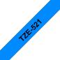 Preview: Ptouch band, laminiert schwarz/blau tze-521 pt-1280vp 9 mm - Ptouch-tze-521-4977766686419-02.jpg
