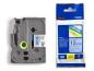 Preview: Ptouch band, laminiert schwarz/blau tze-531 pt-1280vp 12 mm - Ptouch-tze-531-4977766686440
