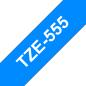 Preview: Ptouch band, laminiert weiss/blau tze-555 pt-2450dx 24 mm - Ptouch-tze-555-4977766686563-02.jpg