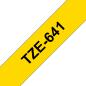 Preview: Ptouch band, laminiert schwarz/gelb tze-641 pt-2450dx 18 mm - Ptouch-tze-641-4977766686716-02.jpg