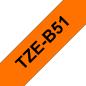 Preview: Ptouch band, lam.,fluor. schw./orange tze-b51 pt-540 24 mm - Ptouch-tze-b51-4977766692465-03.jpg